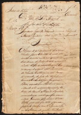 Inventário de Maria Ignacia