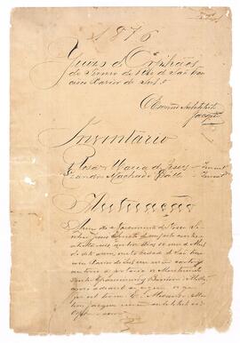 Inventário de Leandro Machado Gallo