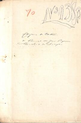 Prestação de Contas da Herança de José Porfírio Machado de Araújo