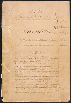 Inventário de Marcelina Clara de Jesus