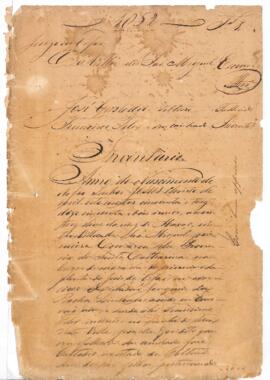 Inventário de José Custodio