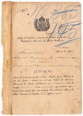 Inventário de Manoel Bernardino José de Andrade