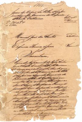 Inventário de Manoel José dos Santos