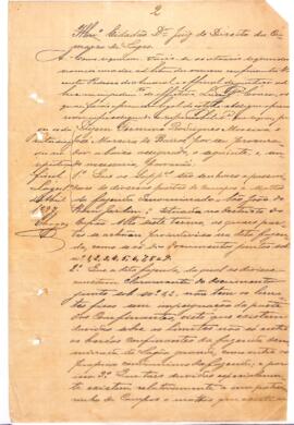 Auto de Justificação de bens do falecido José Joaquim de Magalhães Menezes, Lages, 1897.