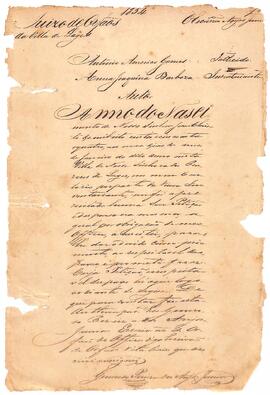 Inventário de Antônio Américo Gomes