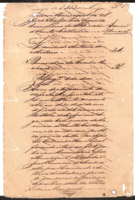 Assignação de Dez Dias de Laurindo Antonio de Medeiros