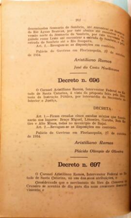 Decreto nº 697, de 5 de novembro de 1934