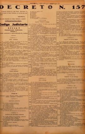 Decreto nº 157, de 19 de setembro de 1931