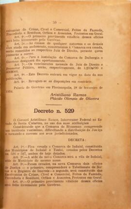 Decreto nº 529, de 28 de fevereiro de 1934