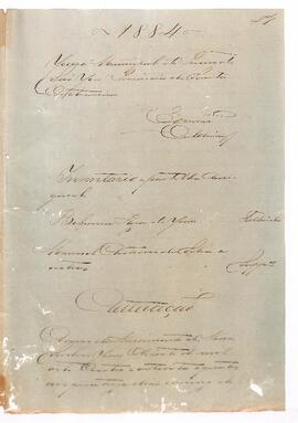 Inventário e partilha amigável dos bens de Bibiana Rosa de Jesus