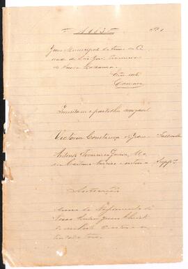 Inventário e partilha amigável dos bens de Victoria Constança de Jesus