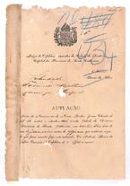Cumprimento de decreto por Anacleto José Valente e José de Miranda Santos