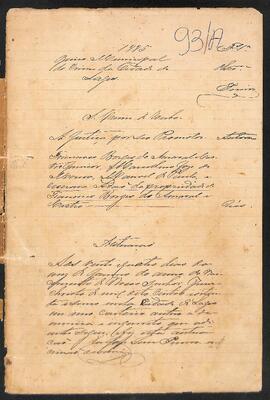 Sumário Crime de Francisco Borges do Amara e Castro Júnior