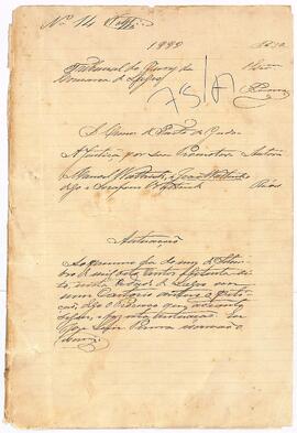 Processo Crime de Manoel José Waltrick