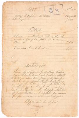 Tutela de Francisco Lins de Cordova